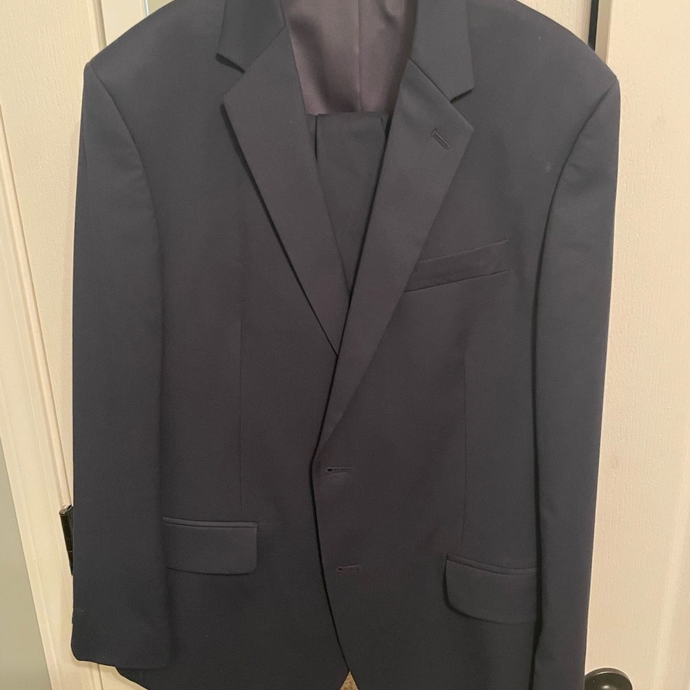 Navy suit
